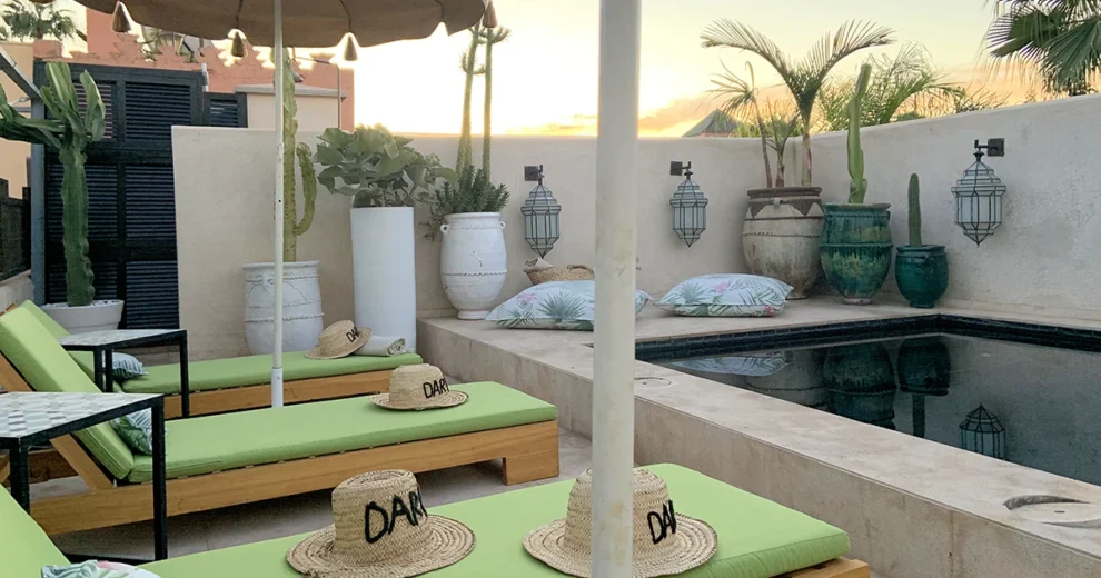 Dar Kandi - Dachterasse