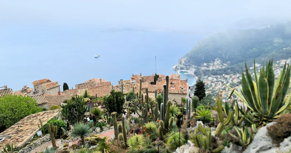 Eze - Jardin Exotique Aussicht