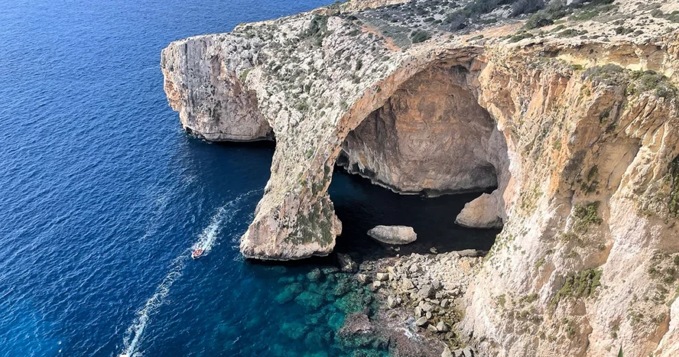 Malta - Blue Grotto Ausblick