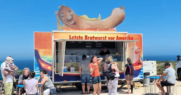 Portugal - Letzte Bratwurst vor Amerika