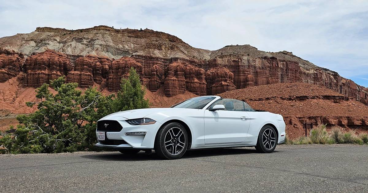 USA Rundreise - Mustang Cabrio