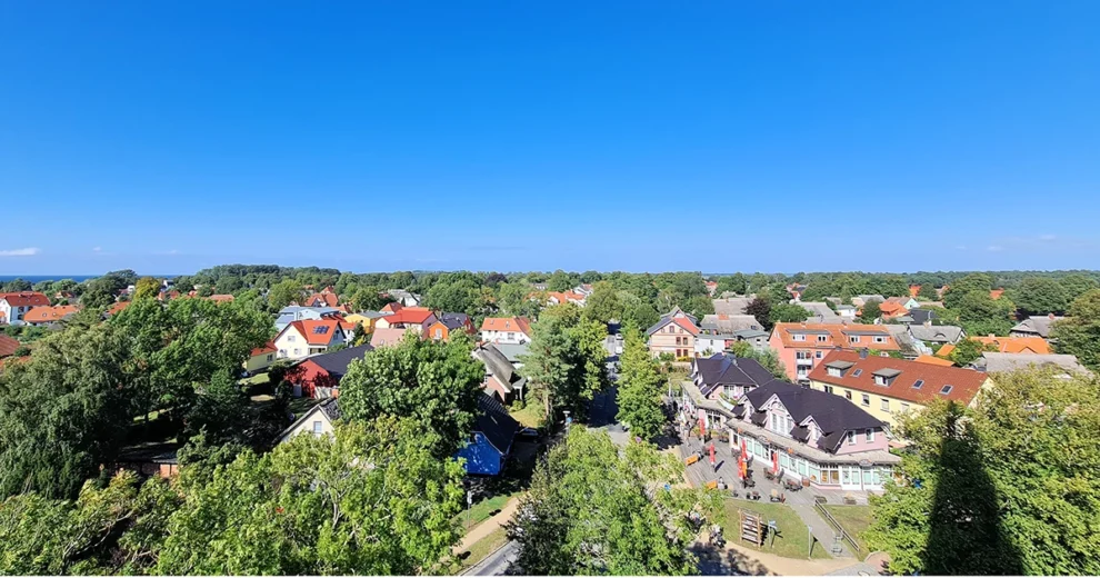 Wustrow - Blick vom Kirchturm