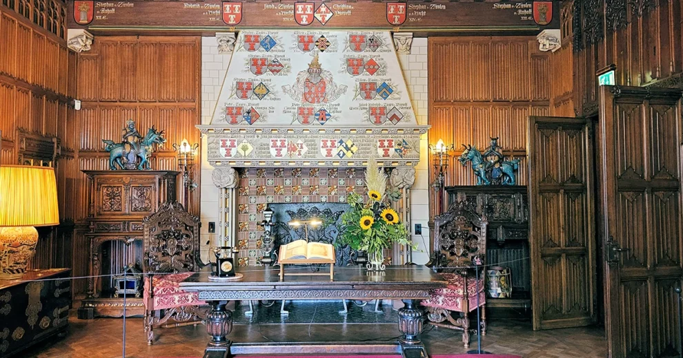 Schloss de Haar - Kaminzimmer