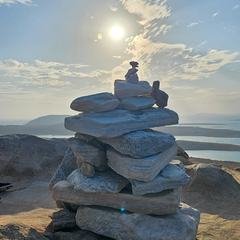 Delos - Gipfelsteine