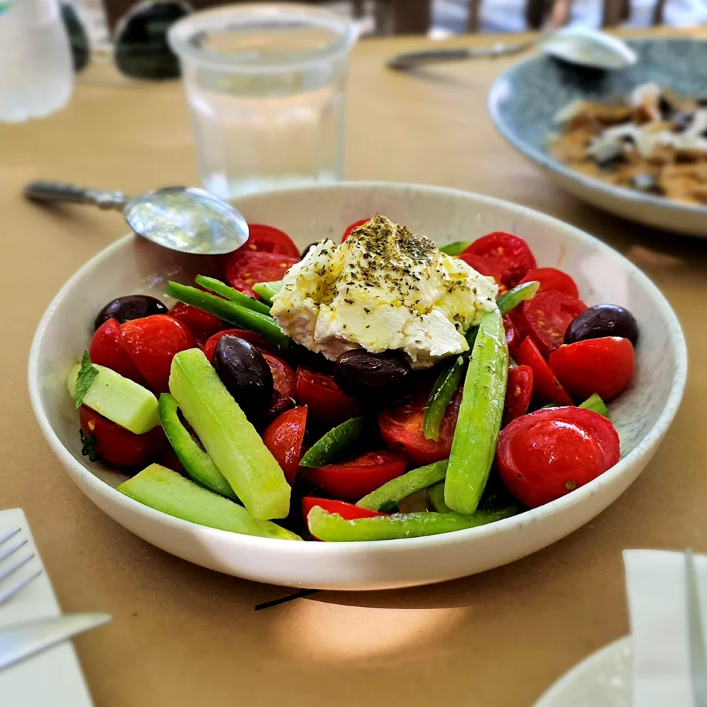 Naxos - Ambrosia - Griechischer Salat