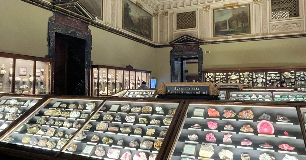 Wien - Naturhistorische Museum - Mineralsammlung