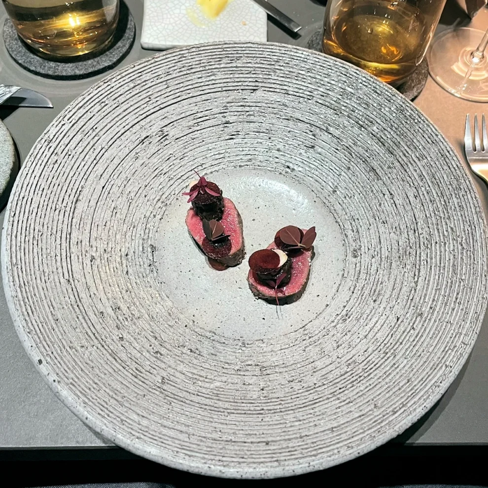 Reh - Herbsttrompete - Brombeere