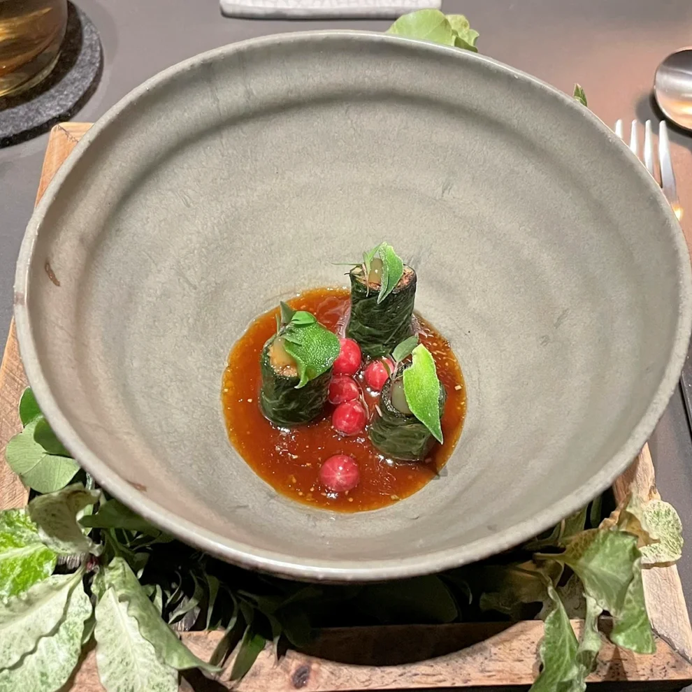 Salat Roulade Kiefernbluete