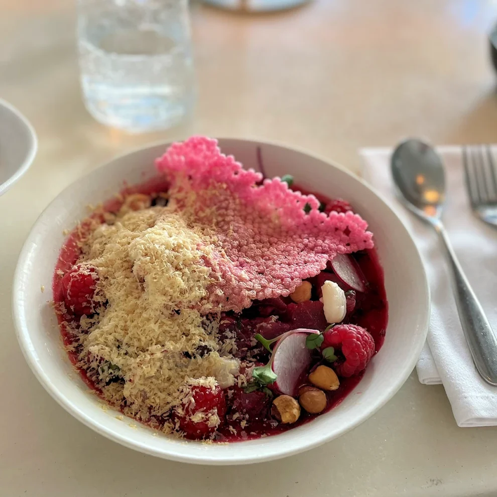 A Cevicheria - Ceviche mit Himbeeren