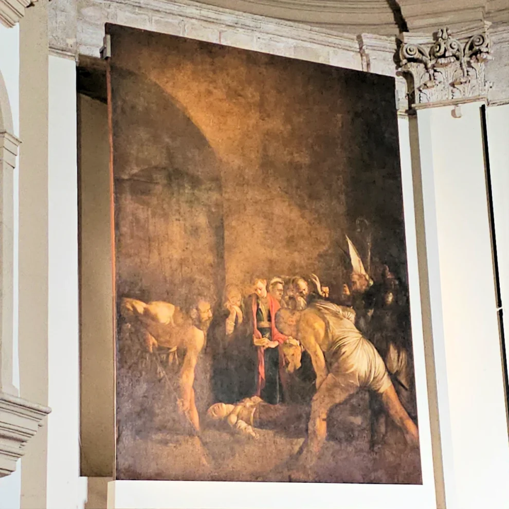 Caravaggio - Begräbnis der heiligen Lucia