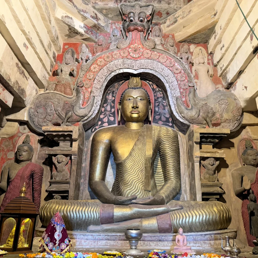Buddha im Kloster