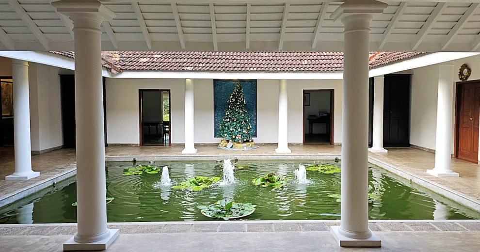 Negombo - Uga Riva - Innenhof