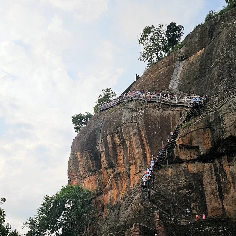 Sri Lanka - Löwenfelsen - Aufstieg