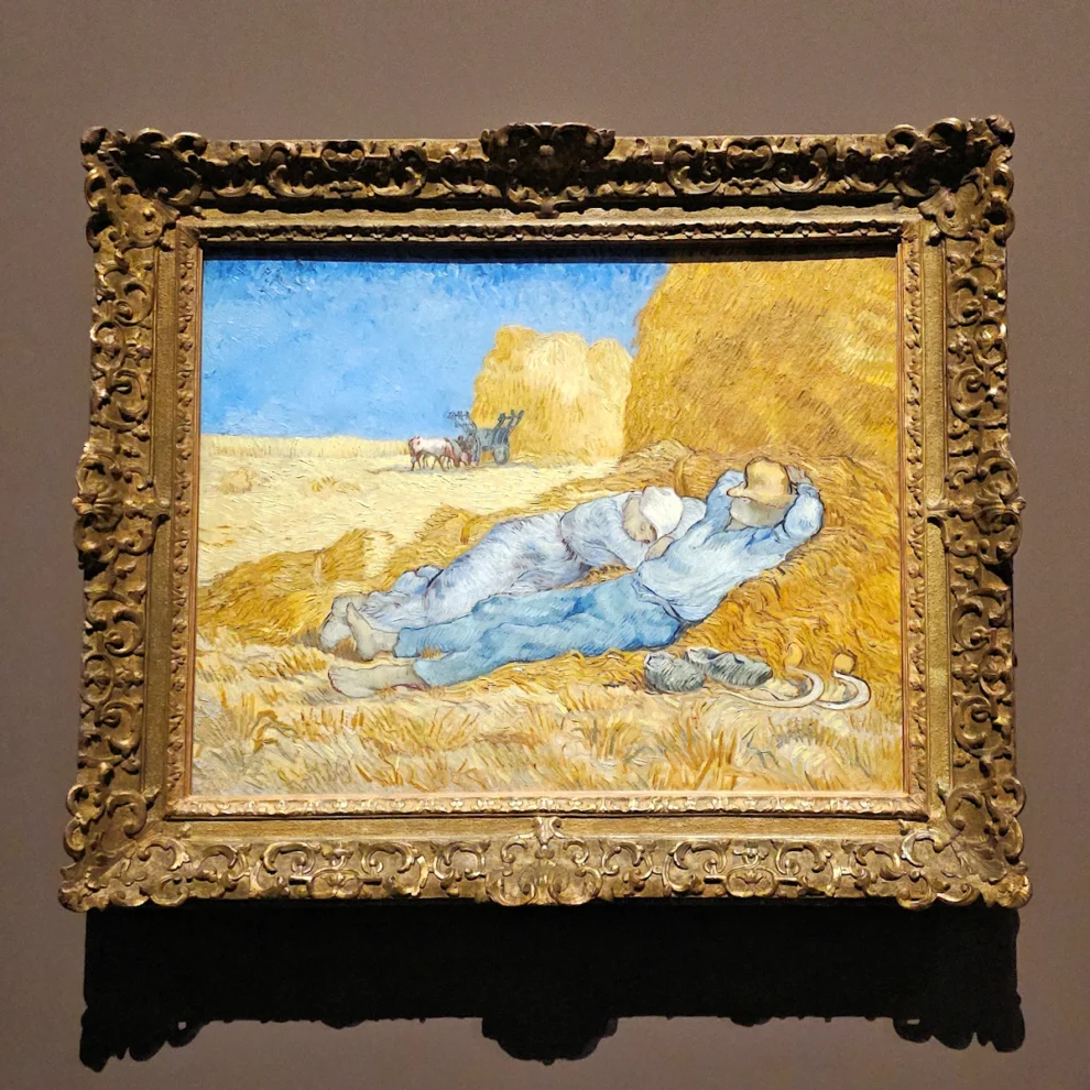 Louvre - Vincent van Gogh, Der Mittagsschlaf (The Siesta)