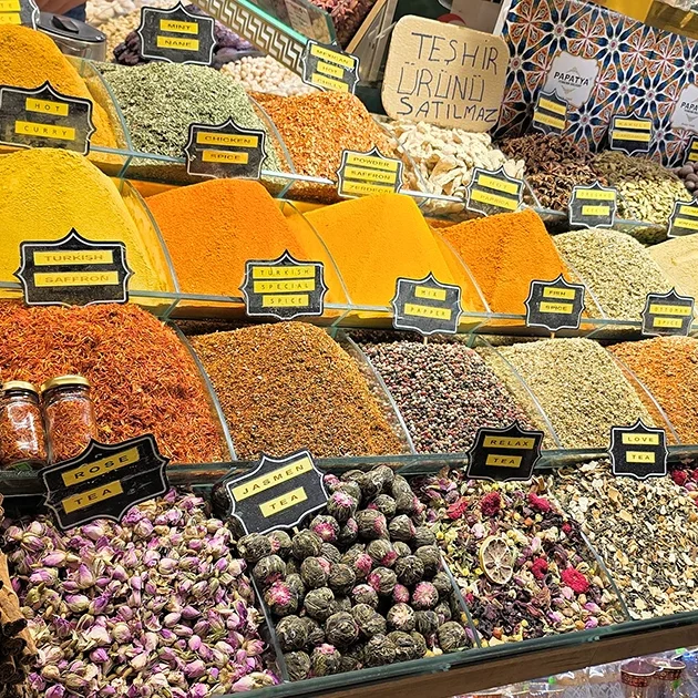 Istanbul - Ägyptischer Basar - Gewürze