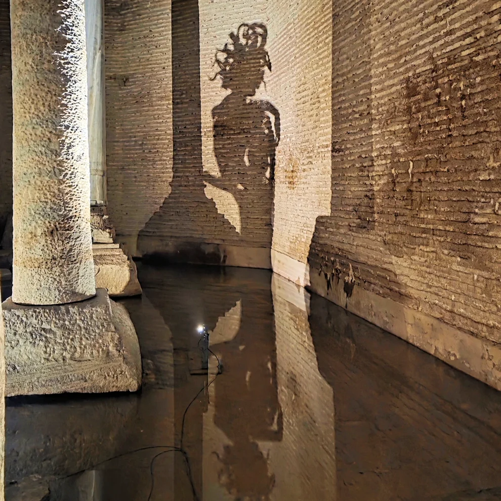 Istanbul - Basilika Zisterne - Medusa