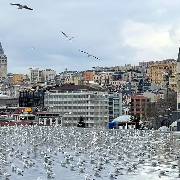 Istanbul - Museum für moderne Kunst - Bilck von der Dachterasse